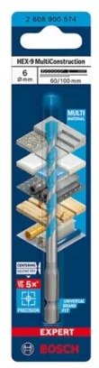 Broca Multiconstruction HEX-9 Bosch